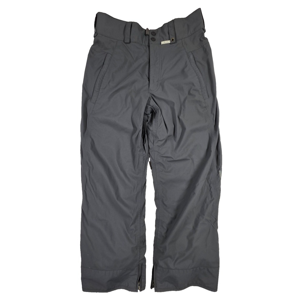 Burton Adjustible Waste M Ski Snowboard Pants Gray Mens Adjustible Waist